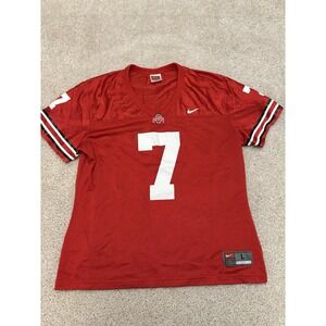 VTG Youth Nike Team Red Ohio State Buckeyes Jersey #7 Size Large (12/14)